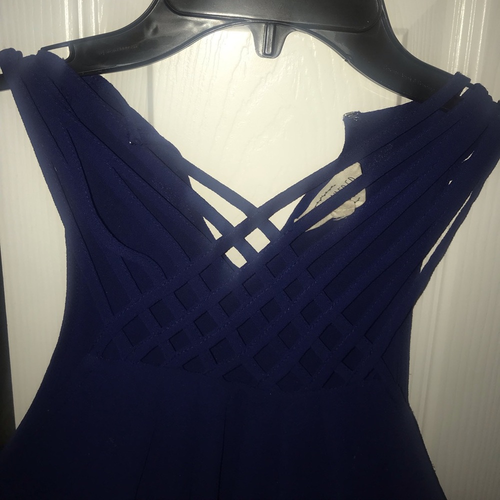 Navy blue tank top